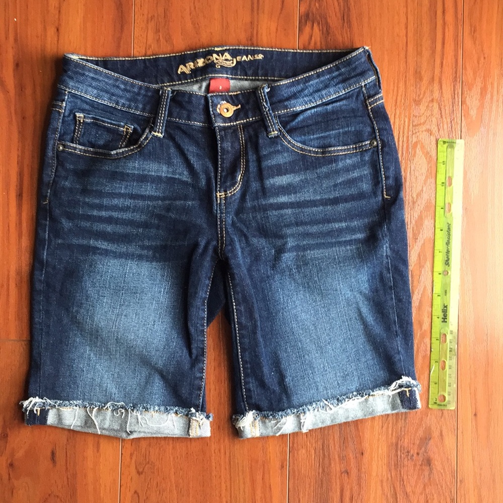Arizona rolled cuff jean shorts